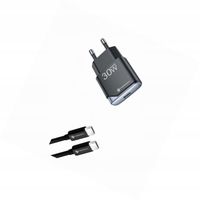 Ładowarka slim GaN 30W wejście USB-C z kablem 1,5m do Samsung Galaxy A54 5G