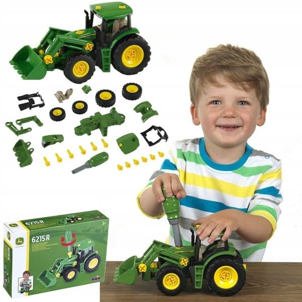 TRAKTOR JOHN DEERE ZESTAW DO SKRĘCANIA KLEIN zdjęcie 8