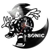 Zegar ścienny z płyty winylowej Sonic 135.14