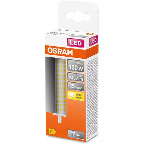 Żarówka LED R7s ŻARNIK 118mm 19W 150W 2700K OSRAM na Arena.pl