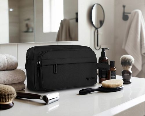 Peterson kosmetyczka męska z uchwytem saszetka na kosmetyki pojemna na Arena.pl