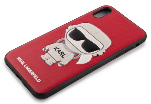 KARL LAGERFELD HARDCASE - iPhone XS Max - RED SPACE na Arena.pl