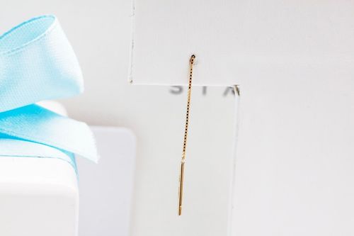 Złote kolczyki KYD0006 - Diament na Arena.pl