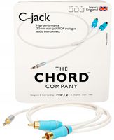 2X KABEL AUDIO AUX STEREO 3,5mm JACK - 2 RCA CHORD C-JACK MINI-JACK/RCA 1,5