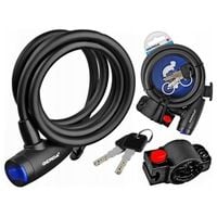 ZAPIĘCIE ROWER ZABEZPIECZENIE GERDA FLEX LINKA MOCNE DŁUGIE UCHWYT+ GRATISY