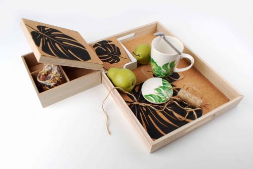 Jungle Taca 40X30X5Cm Drewno na Arena.pl