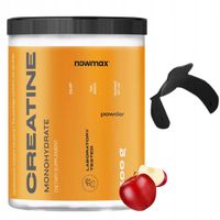 nowmax CREATINE MONOHYDRATE 500 g MONOHYDRAT KREATYNY WYTRZYMAŁOŚĆ + GRATIS