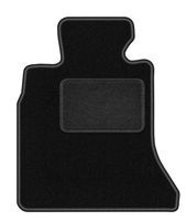 Dywanik kierowcy welurowy BMW 5 F10 2010-2013 sedan czarny