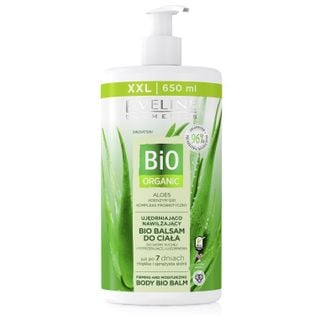 Eveline BIO Organic Body Balm Aloes 650ml ujędrniająco-nawilżający Bio balsam do ciała do skóry suchej
