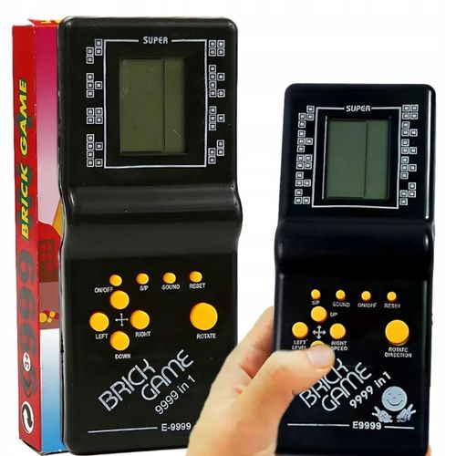 2X ELEKTRONICZNA GRA TETRIS WĘŻYK KONSOLA KIESZONKOWA RETRO ZRĘCZNOŚCIOWA na Arena.pl