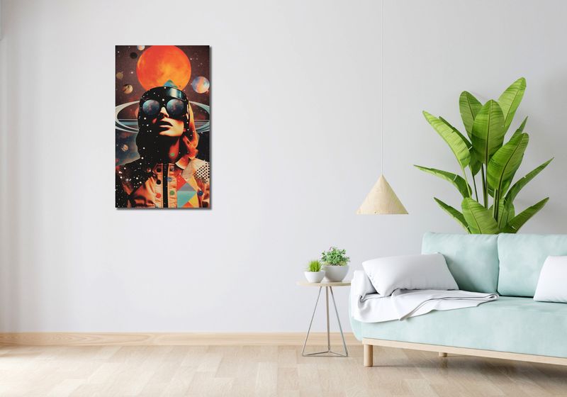 Obraz 50x90cm Kosmiczne Wizje zdjęcie 2