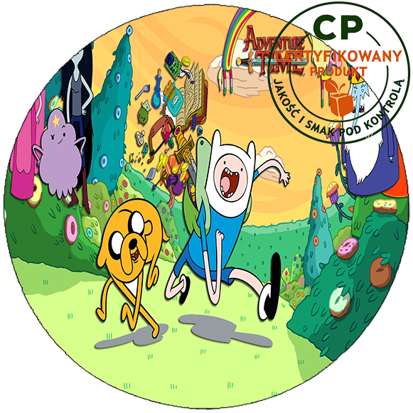 Opłatek na tort Pora na Przygodę zdjęcie 1