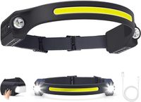 Puersit Latarka czołowa LED ładowana przez USB C 260°