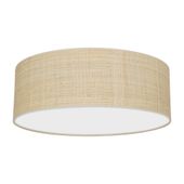 Lampa sufitowa Marshall 3xE27 Ø50cm Biały/Rattan
