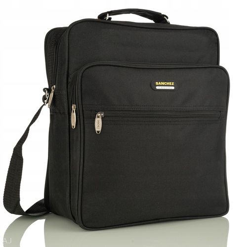 Torba męska z nylonu Sanchez czarna na Arena.pl