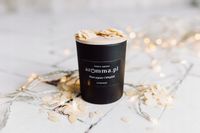 ŚWIECA SOJOWA 100% NATURALNA - MARCEPAN I MIGDAŁ 300 ML - SŁODYCZ!