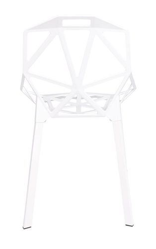 Krzesło SPLIT PREMIUM białe - aluminium, nogi białe na Arena.pl