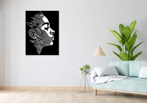 Plakat 75x100cm Linie Wyrazu na Arena.pl