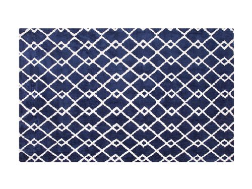 Dywan 140 x 200 cm niebieski SERRES na Arena.pl