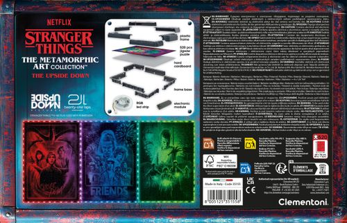 Puzzle 520 Stranger Things The Upside Down na Arena.pl