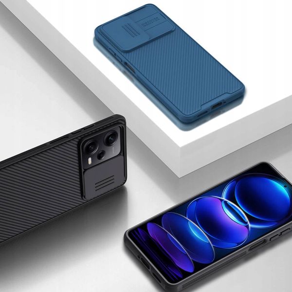 Plecki niktrade do Xiaomi Redmi Note 12 Pro+ 5G niebieski zdjęcie 12