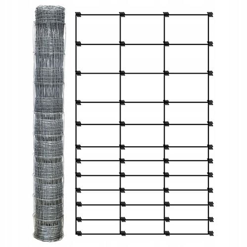 SIATKA LEŚNA 150/12/30 M rolka 50m OCYNKOWANA pola sady lasy budowa STRONG na Arena.pl