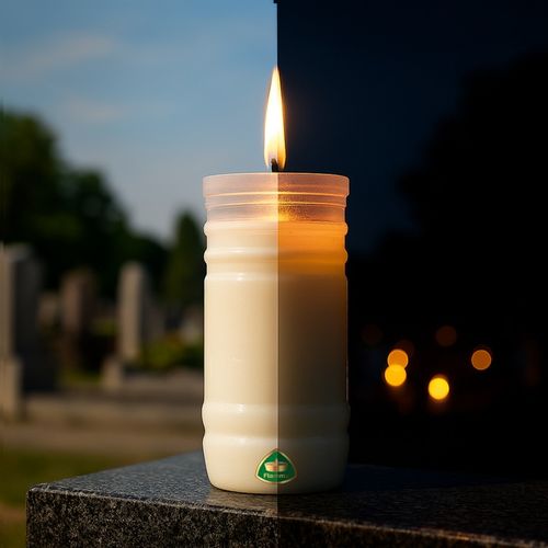 Wkłady do Zniczy Rewelacyjne na Upał Parafinowe 7dni x12 Długopalące do168h na Arena.pl