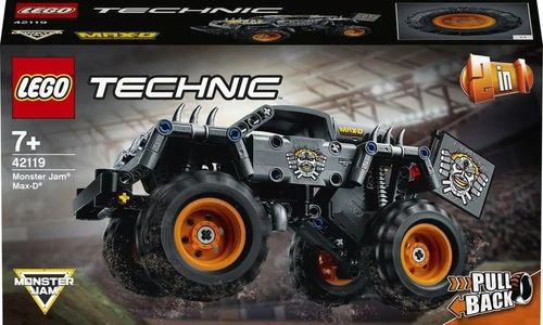 KLOCKI LEGO TECHNICS 42119 Monster Truck Jam Max-D Łazik Napęd Pull-back 7+ na Arena.pl