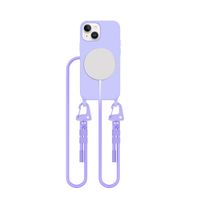 Etui Tech-Protect Magnecklace z Smyczą TPU DO iPhone 13 Mini Lawendowe