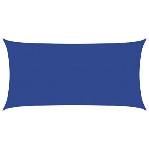 Żagiel przeciwsłoneczny, 160 g/m², niebieski, 4x7 m, HDPE na Arena.pl