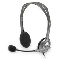 Słuchawki Logitech H110 981-000271 (kolor szary)