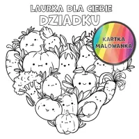 Karnet Kolorowanka, Owoce Dla Dziadka