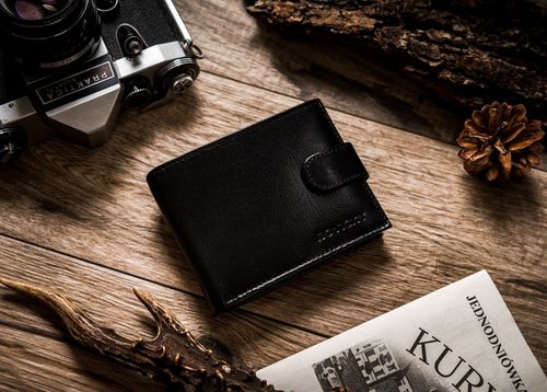 ROVICKY elegancki portfel męski skórzany STOP RFID na Arena.pl