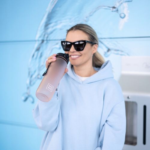 BUTELKA na wodę 1l MOMO WAY BIDON z sitkiem na owoce bpa free tritan na Arena.pl