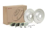 Zestaw do hamulców, hamulce tarczowe BREMBO KT 10 030