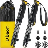 KIJE TREKKINGOWE SKŁADANE KIJKI W GÓRY DO CHODZENIA PO GÓRACH REGULOWANE