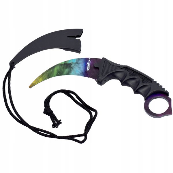 NÓŻ KARAMBIT TRENINGOWY TĘPY CS:GO COUNTER STRIKE zdjęcie 4