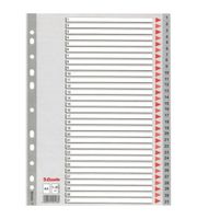 PRZEKŁADKI ESSELTE 1-31 A4 PP SZARE