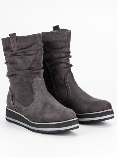 SZARE BOTKI NA PLATFORMIE Rozmiar - 40 na Arena.pl
