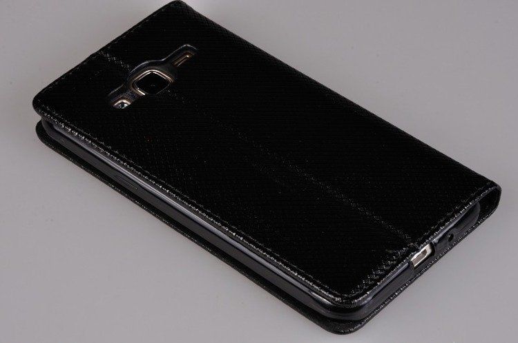 Etui Smart do SAMSUNG GALAXY J3 2016 J320 czarny zdjęcie 5