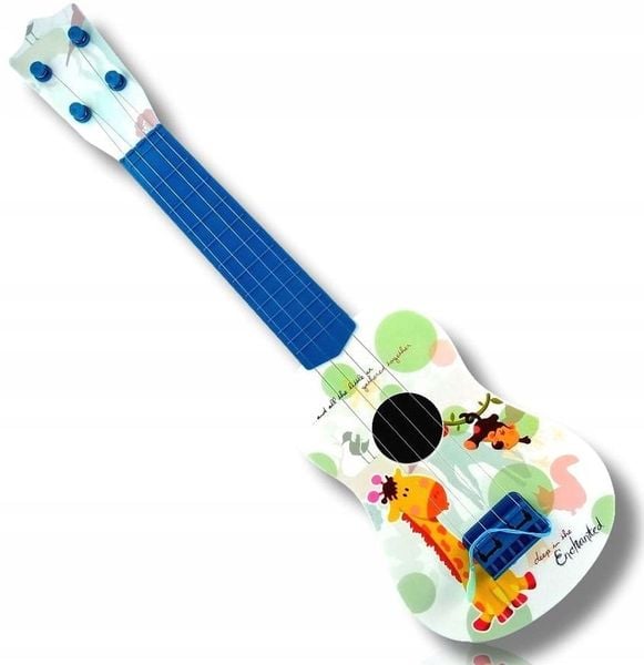 GITARA DLA DZIECI DUŻA 55CM UKULELE GRA INSTRUMENT zdjęcie 3