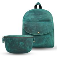 saszetka nerka damska skórzana t-36-gr plecaczek damski