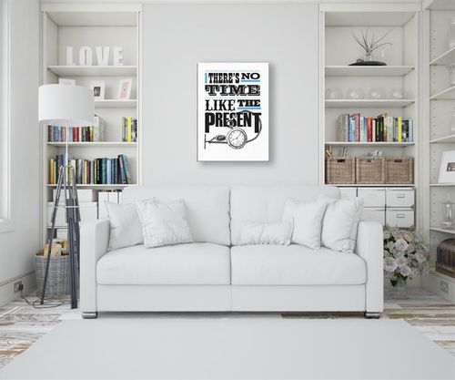 Asintended No Time Like The Present - Obraz na pł na Arena.pl
