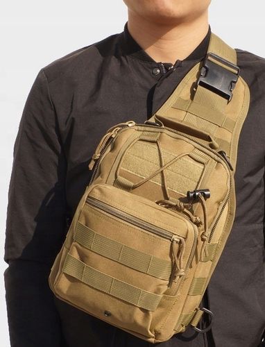 Plecak WOJSKOWY TAKTYCZNY Miejski Do Pracy Wycieczki Torba na Jedno Ramię na Arena.pl