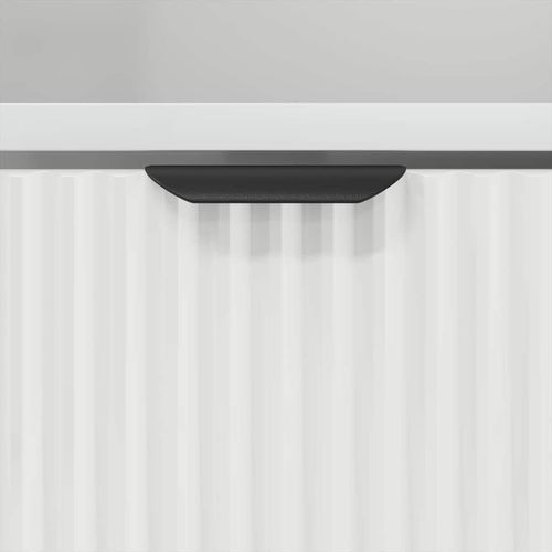 Wysoka szafka łazienkowa z szufladą Biały 31,5 x 33 x 190 cm na Arena.pl