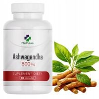 ASHWAGANDHA (żeń szeń indyjski) Wspiera odporność, dodaje energii, wzmacnia