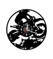Zegar ścienny z płyty winylowej 279.13 Motocykl Cross