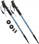 KIJKI Trekkingowe NORDIC WALKING Do Chodzenia Kije REGULOWANE 135cm 2663
