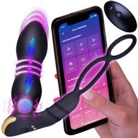 Masażer Prostaty Pilot I Aplikacja Na Smartfon Wielofunkcyjny Korek