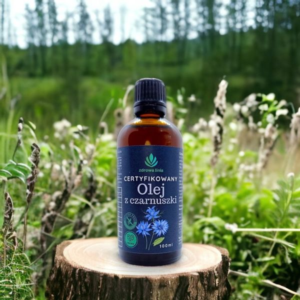 PROMOCJA Certyfikowany olej z czarnuszki 100ml TERMIN 30.06.2024 zdjęcie 2